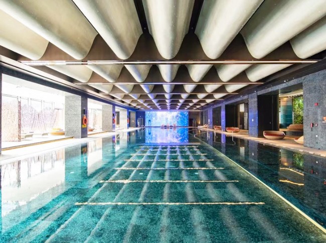 鄂尔多斯网站建设西安W酒店泳池